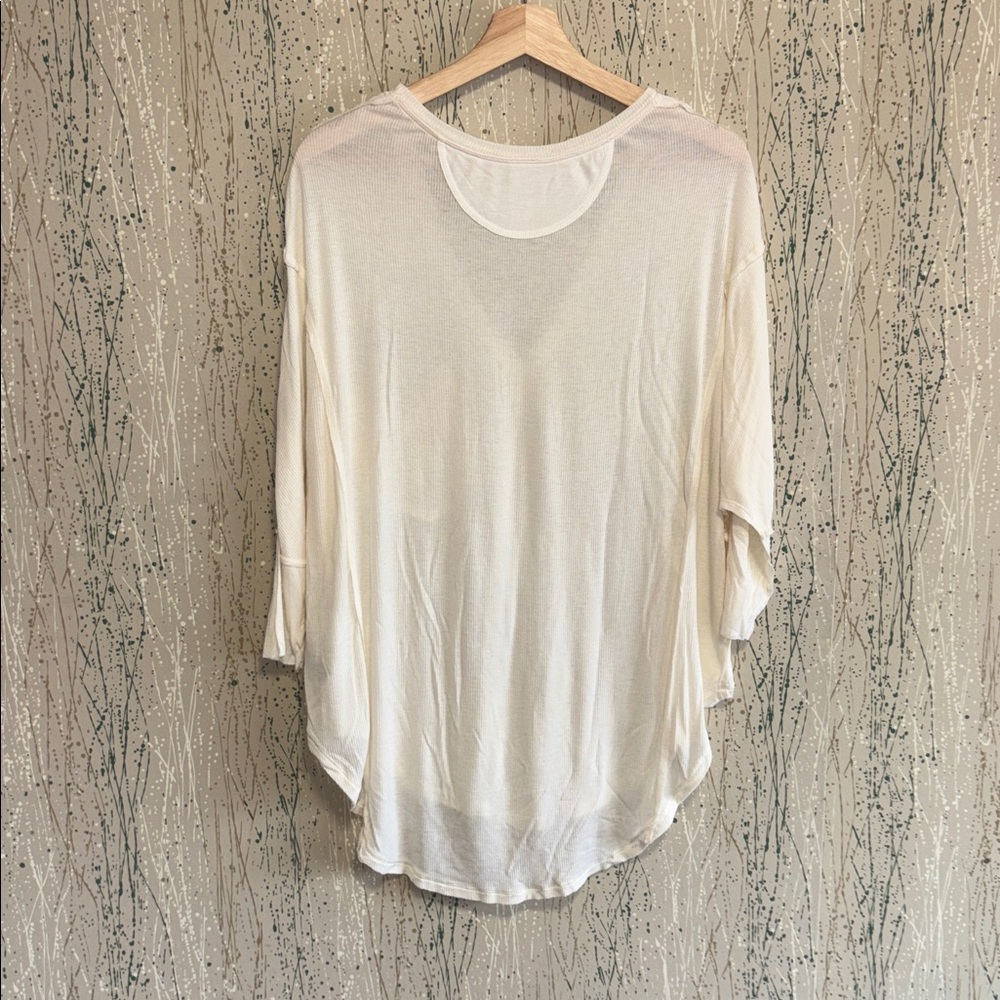 Free People We The Free Golden Gate Tee Ivory size S - Picture 5 of 6
